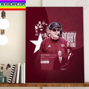 Bobby Petrino Is New Offensive Coordinator Of Texas A&M Football Home Decor Poster Canvas