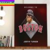 Boston Red Sox Acquired RHP Wyatt Mills From Kansas City Royals Home Decor Poster Canvas