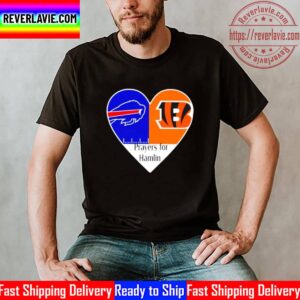Buffalo Bills And Cincinnati Bengals Prayers For Hamlin Unisex T-Shirt