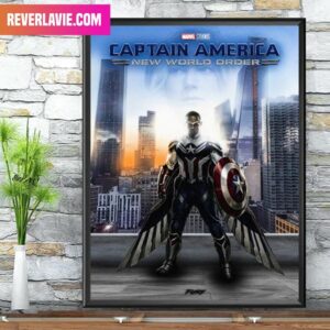 Captain America 4 New World Order Marvel Studios New Canvas-Poster