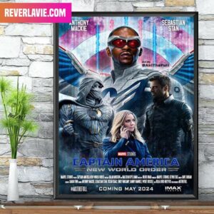 Captain America x Moon Knight x Winter Soldier x Sharon Carter Captain America New World Order Canvas-Poster