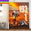 Congratulations Washington Football 2022 Valero Alamo Bowl Champions Home Decor Poster Canvas