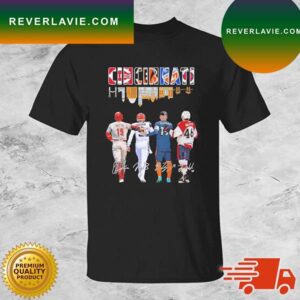 Cincinnati Sport Team Votto Burrow Vazquez And Vaive Signatures T-shirt