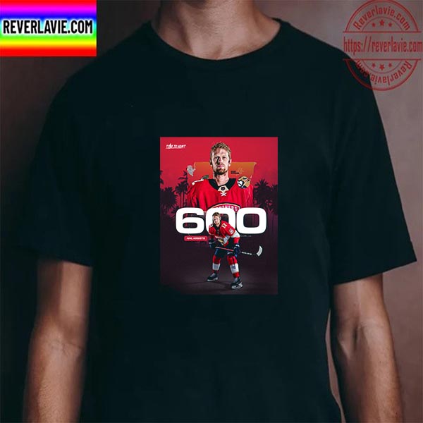 Eric Staal 600 Career NHL Assists For Florida Panthers Unisex T-shirt Eric Staal 600 Career NHL Assists For Florida Panthers Unisex T-shirt