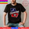 Georgia Bulldogs And Atlanta Braves Champions Unisex T-Shirt