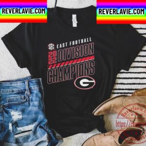 Georgia Bulldogs SEC East Football 2022 Division Champions Unisex T-Shirt