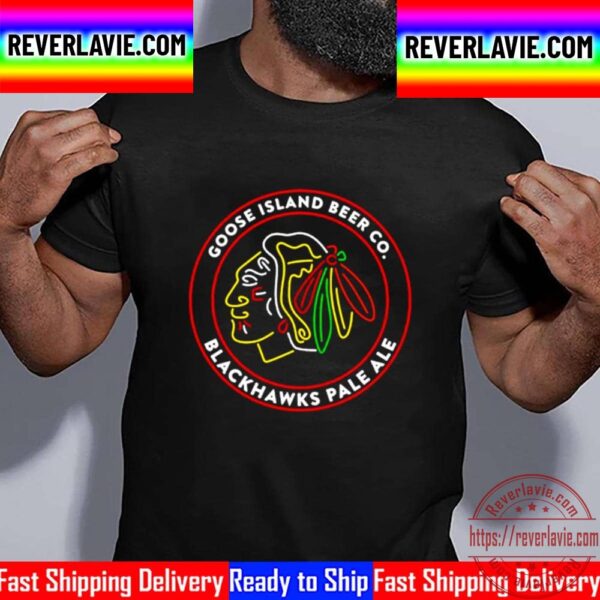 Goose Island Blackhawks Pale Ale Logo Unisex T-Shirt