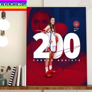 Helena Pueyo 200 Career Assists For Arizona Basketball Home Decor Poster Canvas