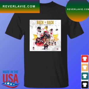 Hockey Canada Back to back world juniors gold T-shirt