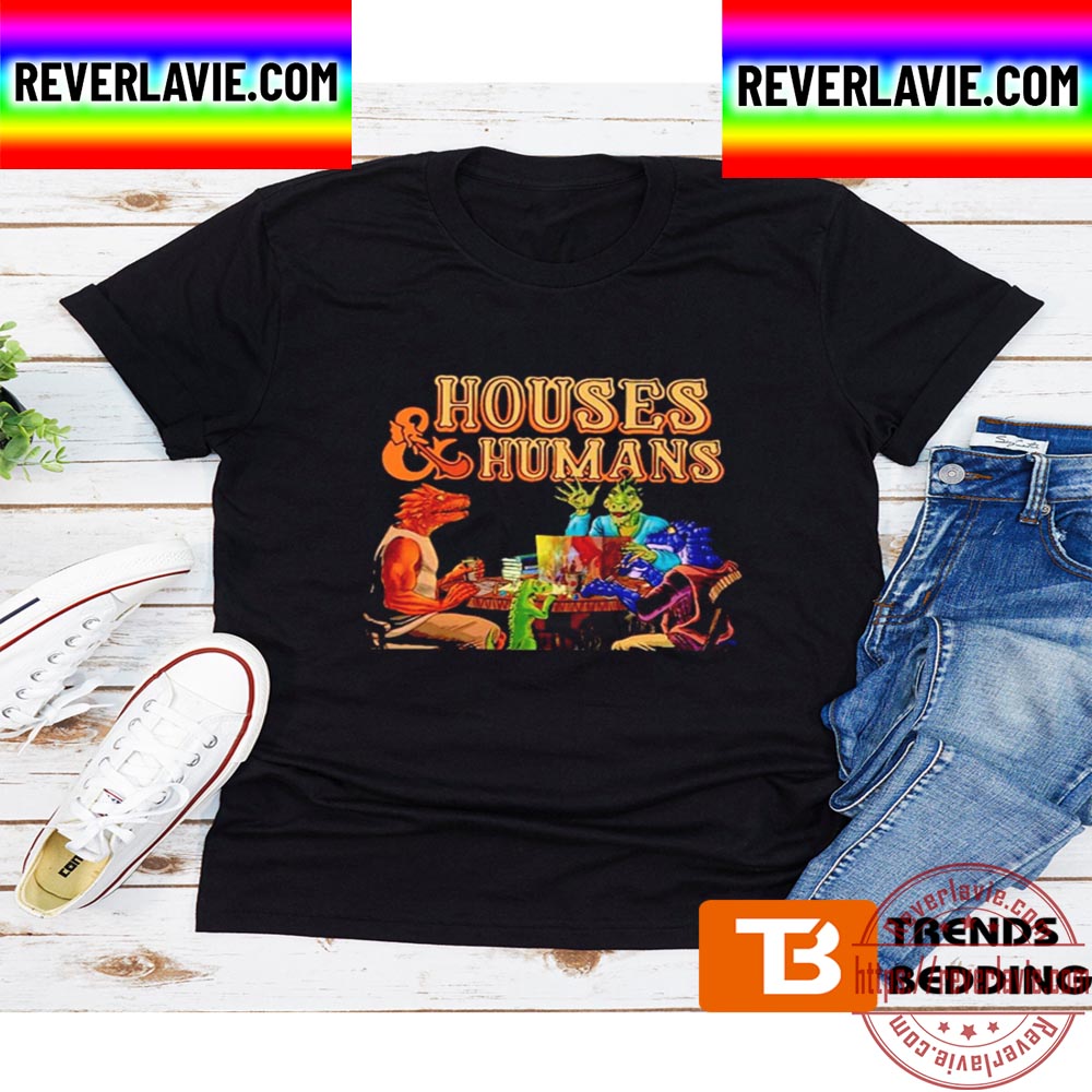 Houses And Humans Cartoon Dungeons Unisex T-Shirt Houses And Humans Cartoon Dungeons Unisex T-Shirt