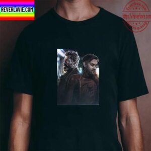 Hugh Jackman And Toby Maguire In Avengers Secret Wars Unisex T-Shirt