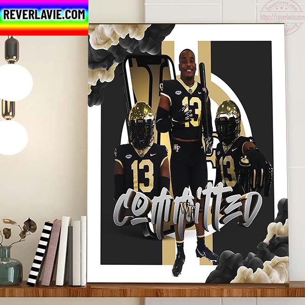 Jacob Roberts Committed Wake Forest Football Home Decor Poster Canvas Jacob Roberts Committed Wake Forest Football Home Decor Poster Canvas