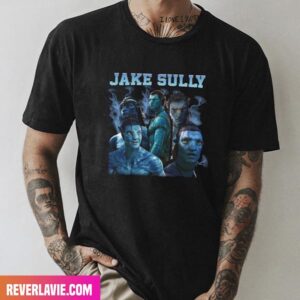 Jake Sully Avatar The Way of Water Avatar 2 Movie Fashion T-Shirt