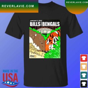 January 2 2023 Bulls Beus Bengals poster T-shirt