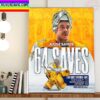 Juuse Saros 64 Saves In A NHL Game And Win With Nashville Predators Home Decor Poster Canvas