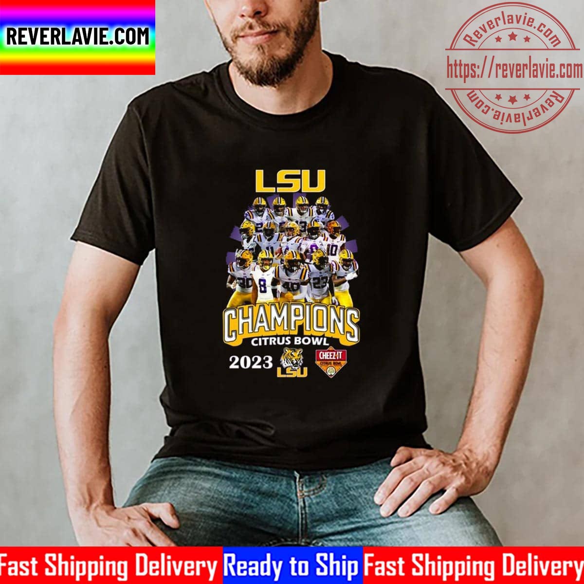 LSU Tigers Citrus Bowl Champions 2023 Unisex T-Shirt LSU Tigers Citrus Bowl Champions 2023 Unisex T-Shirt