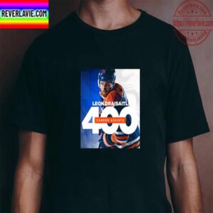 Leon Draisaitl 400 Career NHL Assists For Edmonton Oilers Unisex T-shirt