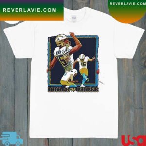 Los Angeles Chargers Dicker The Kicker T-Shirt