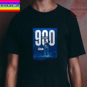 Luke Schenn 900 NHL Games For Vancouver Canucks Unisex T-shirt