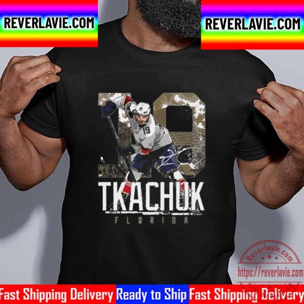 Matthew Tkachuk Florida Landmark Signature 2023 Unisex T-Shirt