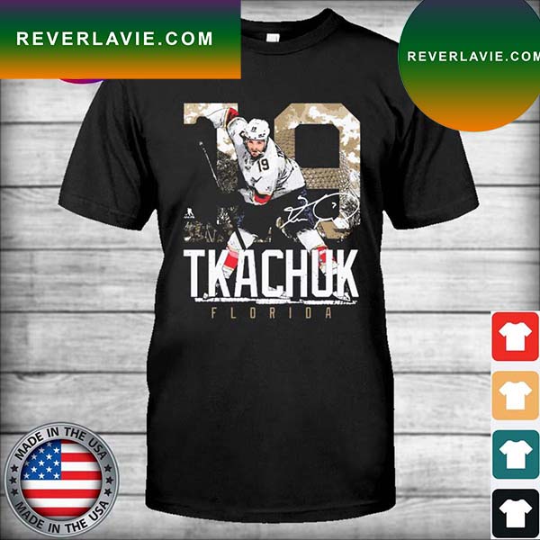 Matthew Tkachuk Florida Landmark signature T-shirt Matthew Tkachuk Florida Landmark signature T-shirt