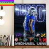 Michael Scherer Is New Coach UNLV Rebels Football Home Decor Poster Canvas