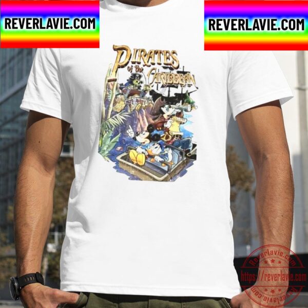 Mickey And Friends Pirates Of The Caribbean Unisex T-Shirt