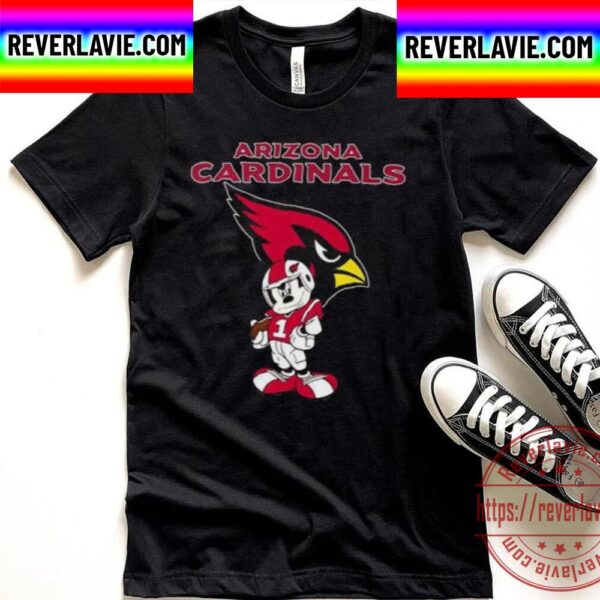 Mickey Mouse Arizona Cardinals Unisex T-Shirt