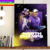 2022 Valero Alamo Bowl Champions Are Washington Football Home Decor Poster Canvas