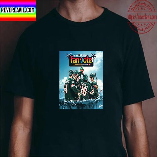 Minnesota Wild In 2023 All Star Fan Vote x Guaranteed Rate Unisex T-shirt Minnesota Wild In 2023 All Star Fan Vote x Guaranteed Rate Unisex T-shirt