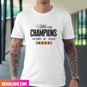 NBA 2K23 Summer League Champions Victory In Vegas Portland Trail Blazers Style T-Shirt