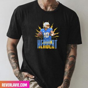 NFL Justin Herbert Los Angeles Chargers Style T-Shirt