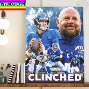 New York Giants Are Headed To The Playoffs Home Decor Poster Canvas