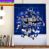 New York Giants Playoffs Clinched Home Decor Poster Canvas