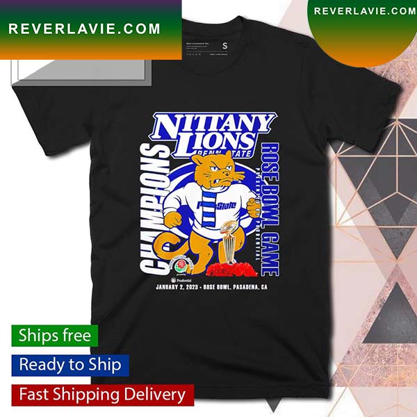 Nittany Lions Penn State Champions Rose Bowl Game T-shirt Nittany Lions Penn State Champions Rose Bowl Game T-shirt