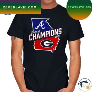 Official Georgia Bulldogs and Atlanta Braves champions T-shirt