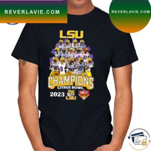 Official LSU Tigers Citrus bowl champions 2023 T-shirt