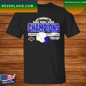 Official rose Bowl Game Champions 2023 Penn State Nittany Lions T-Shirt