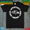 Opportunity Equity Freedom Justice Atlanta Football T-Shirt