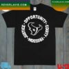 Opportunity Equity Freedom Justice Green Bay Football T-Shirt