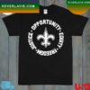 Opportunity Equity Freedom Justice Minnesota Football T-Shirt