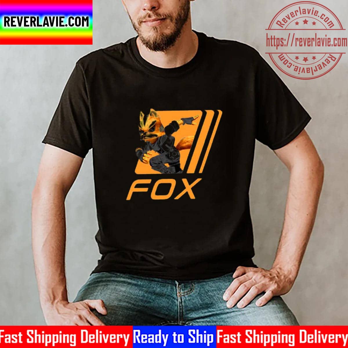 Orange Simple Smash Fox Unisex T-Shirt Orange Simple Smash Fox Unisex T-Shirt