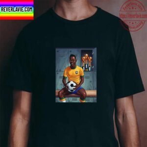 Pele Is The Only Player Ever To Win Three World Cups Unisex T-Shirt