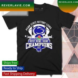 Penn State Nittany Lions 2023 Rose Bowl Game Champions T-shirt
