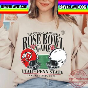 Penn State Vs Utah Utes Football Rose Bowl 2023 Unisex T-Shirt