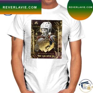 Premium Colorado Avalanche Cale Makar Winner NHL 23 Team Of The Year T-Shirt