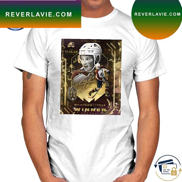 Premium Colorado Avalanche Cale Makar Winner NHL 23 Team Of The Year T-Shirt Premium Colorado Avalanche Cale Makar Winner NHL 23 Team Of The Year T-Shirt