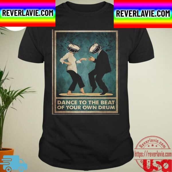 Pulp Fiction Dance To The Beat Drum Head Unisex T-Shirt