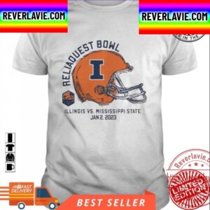 Reliaquest Bowl Illinois Vs Mississippi State Jan 2 2023 Unisex T-Shirt