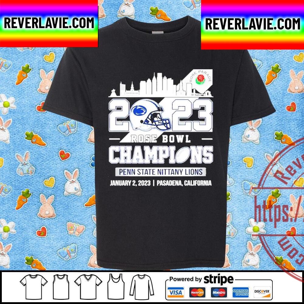 Rose Bowl Game Champions Penn State Nittany Lions Skyline 2023 Unisex T-Shirt Rose Bowl Game Champions Penn State Nittany Lions Skyline 2023 Unisex T-Shirt